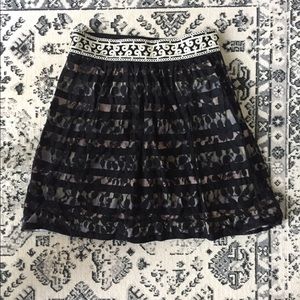 Anthropologie Lace Skirt